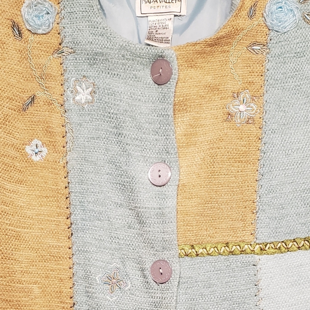 Napa Valley Petite Patchwork Jacket - image 8